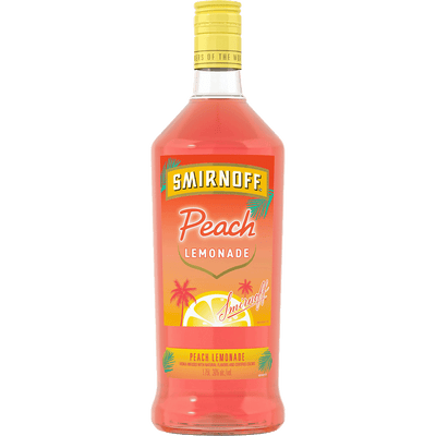 Smirnoff Peach Lemonade - Vodka bottle available at Buffalo House Liquor & Wines