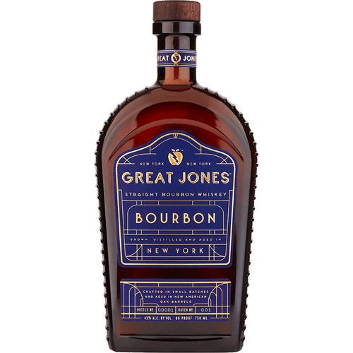 Great Jones Straight Bourbon 750ML Front Bottle Label
