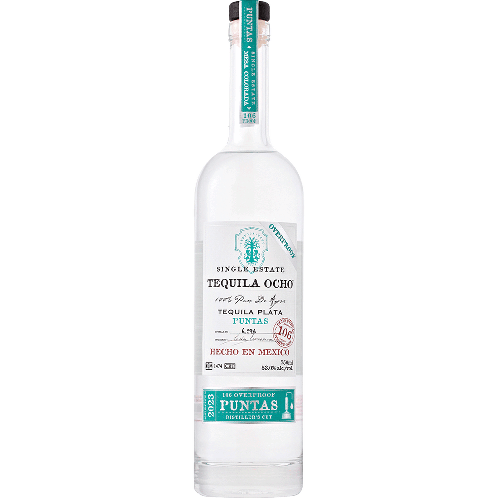 TEQUILA OCHO PLATA SINGLE ESTATE PUNTAS