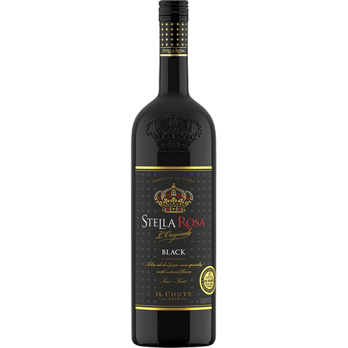 Stella Rosa Black 750ML Front Bottle Label