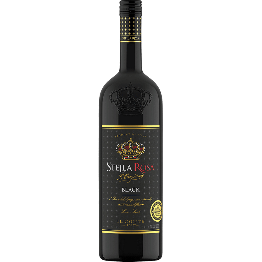 Stella Rosa Black 750ML Front Bottle Label