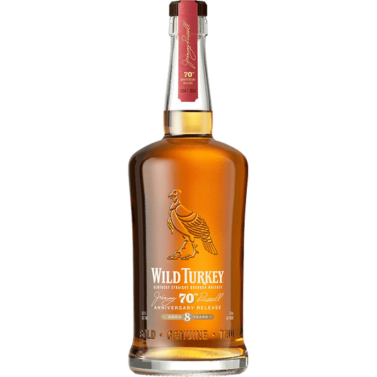 WILD TURKEY JIMMY RUSSELL 70TH RELEASE 8 YR