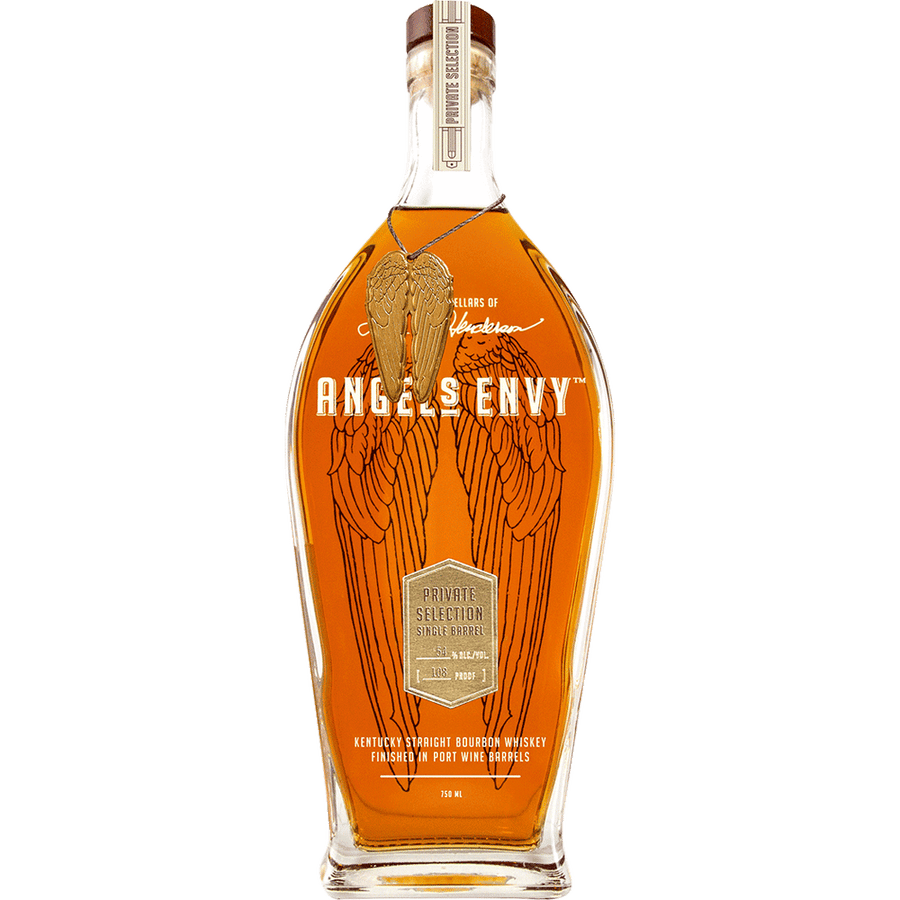 Angel's Envy Private Selection 750ML Front Bottle Label