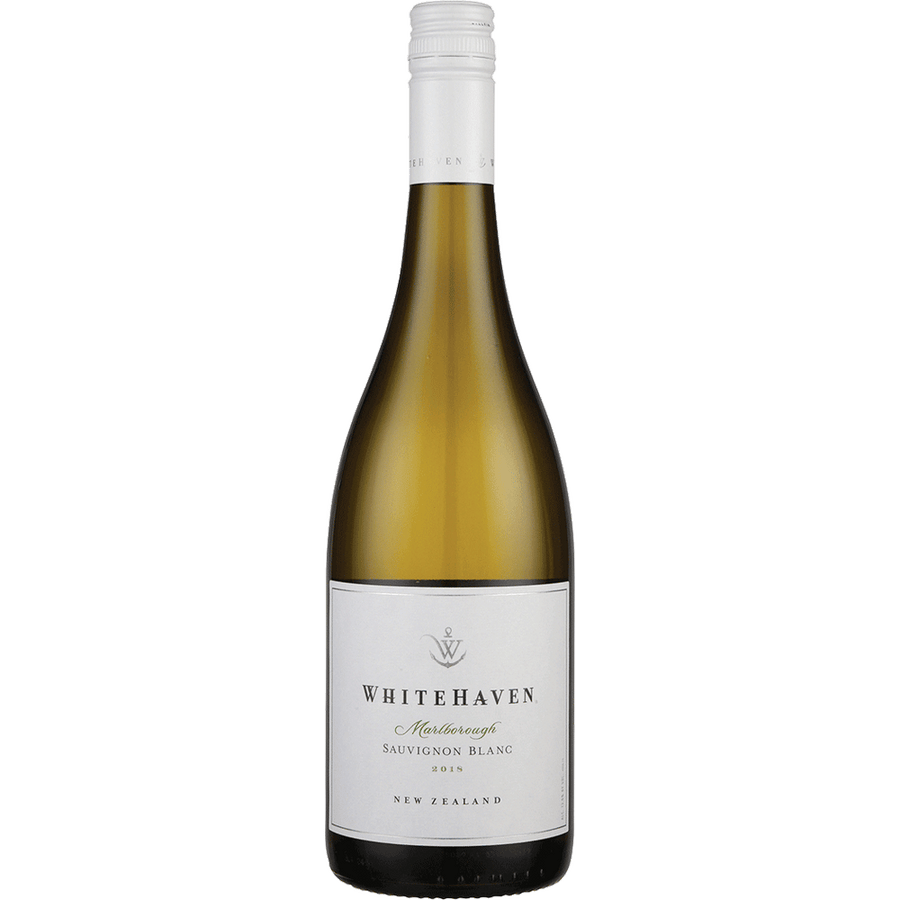 Whitehaven Marlborough Sauvignon Blanc 750ML Front Bottle Label