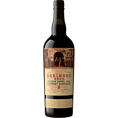 Beringer Bros. Bourbon Barrel Cabernet - Wine bottle available at Buffalo House Liquor & Wines