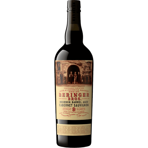 Beringer Bros. Bourbon Barrel Cabernet 750ML Front Bottle Label