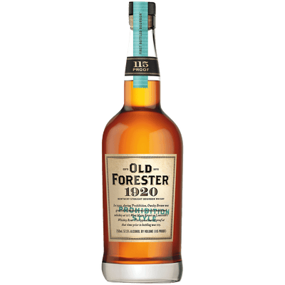 Image of Old Forester 1920 Prohibition Style
