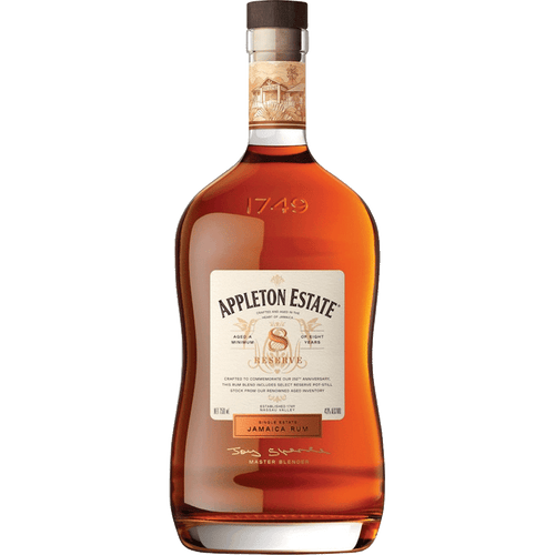 Appleton Estate Reserve Rum 8 Yr 1L Front Bottle Label