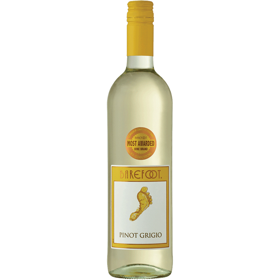 Barefoot Pinot Grigio 1.5L Front Bottle Label