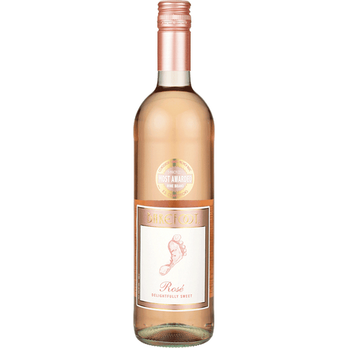 Barefoot Rose 1.5L Front Bottle Label