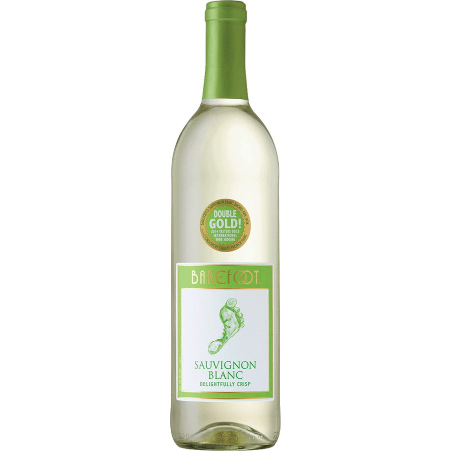 Barefoot Sauvignon Blanc 1.5L Front Bottle Label
