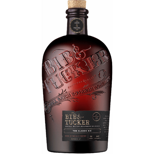 Bib & Tucker 6 Year Bourbon 750ML Front Bottle Label