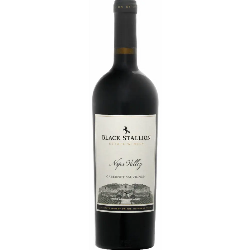 Black Stallion Cabernet Sauvignon Napa Valley 750ML Front Bottle Label