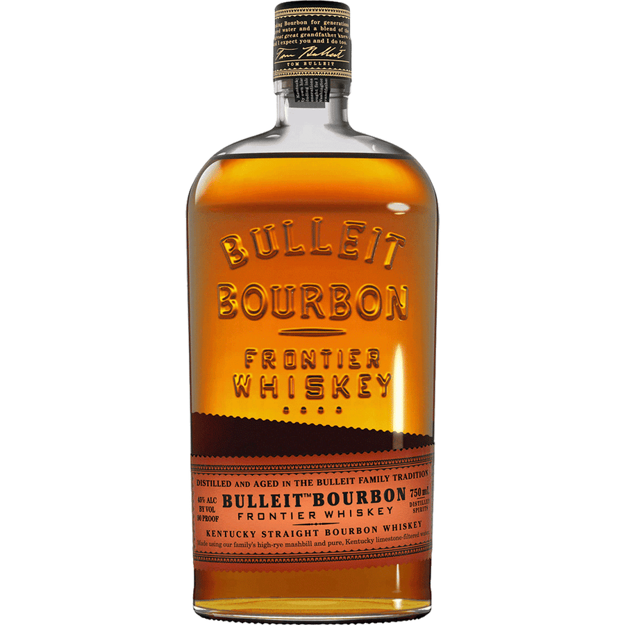 Bulleit Bourbon 375ML Front Bottle Label