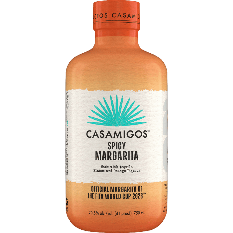 Casamigos Spicy Margarita 375ML Front Bottle Label