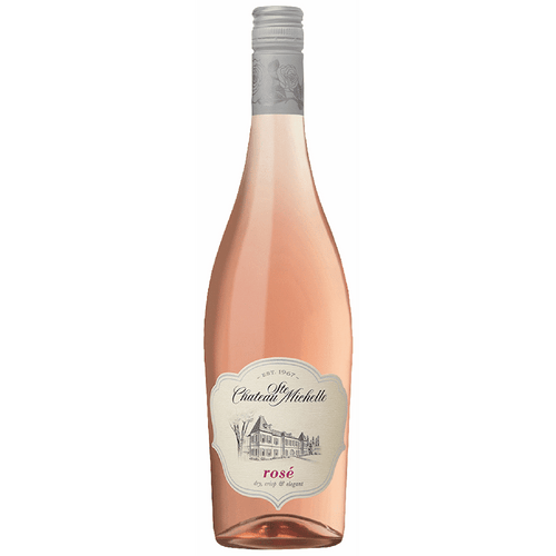 Chateau Ste Michelle Columbia Valley Rose 750ML Front Bottle Label