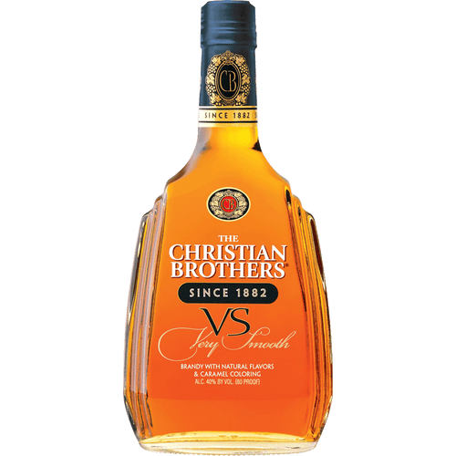 Christian Brothers VS Brandy 1L Front Bottle Label
