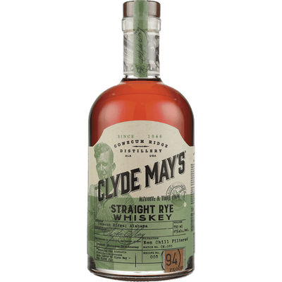 Clyde May's Straight Rye Whiskey