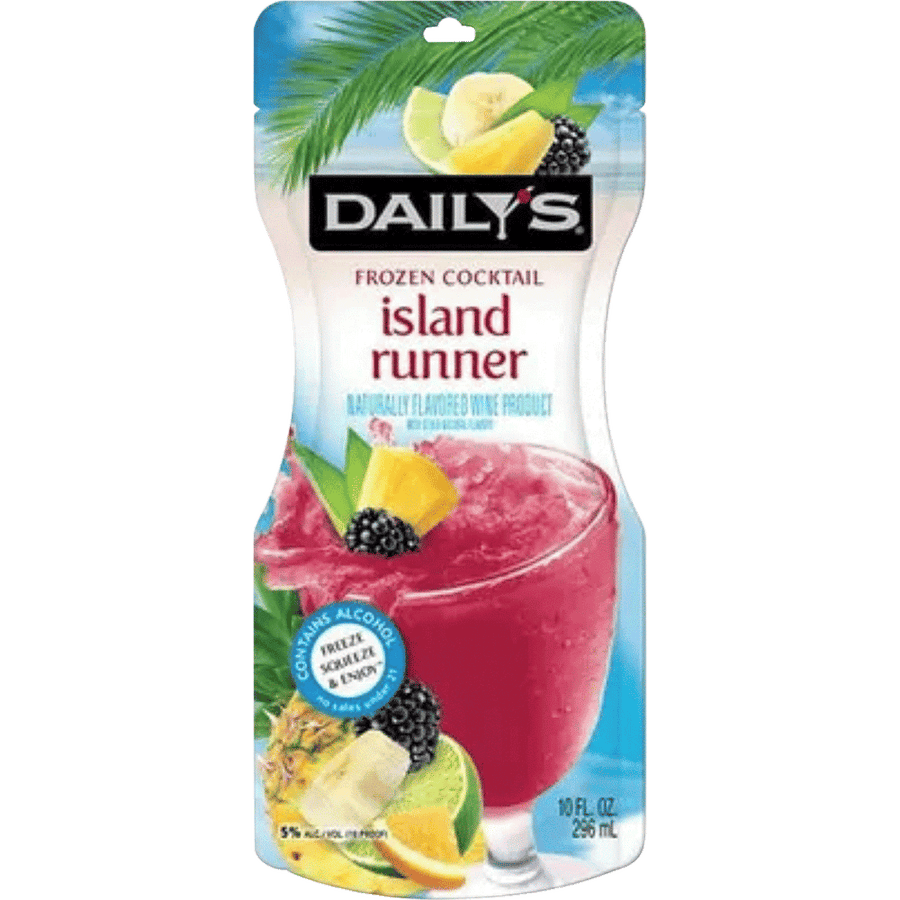 Dailys Island Runner 10Oz Front Bottle Label