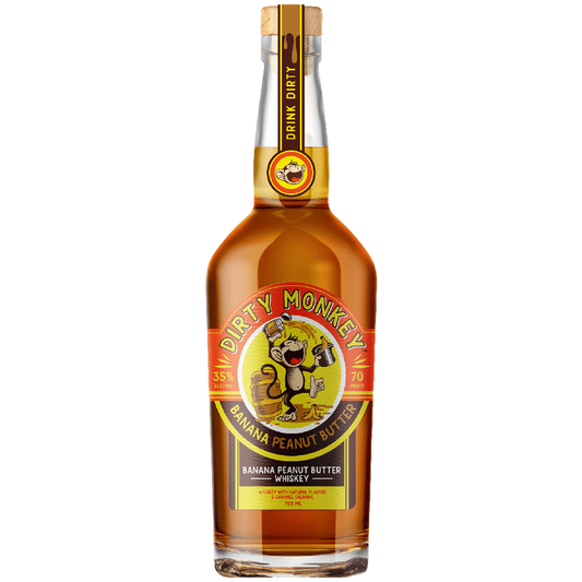 Dirty Monkey Peanut Butter Banana Whiskey