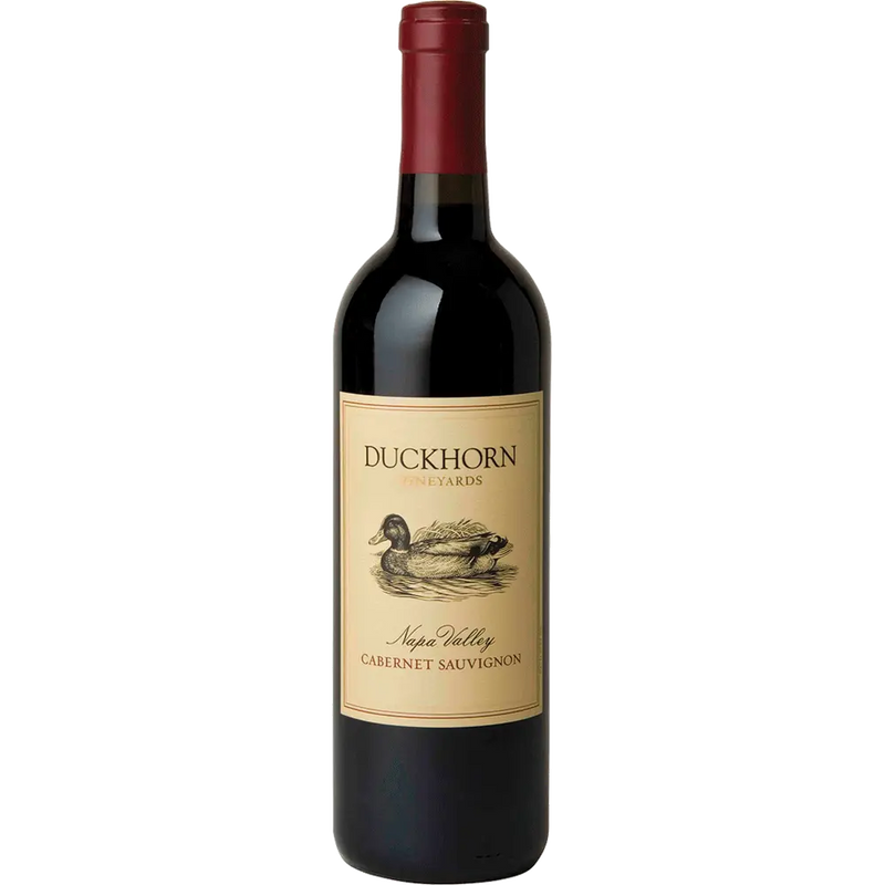Duckhorn Vineyards Cabernet Sauvignon 750ML Front Bottle Label