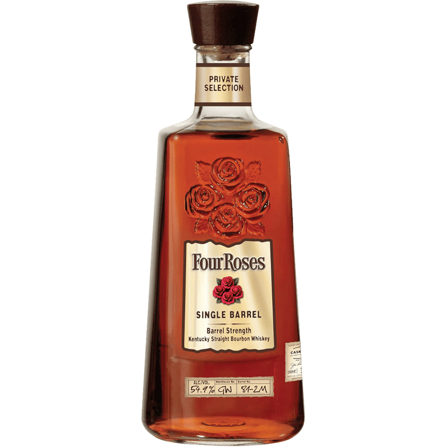 Four Roses OBSF Barrel Strength Single Barrel Select 750ML Front Bottle Label