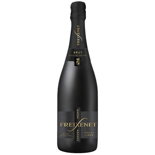 Freixenet Cordon Negro Brut 750ML Front Bottle Label