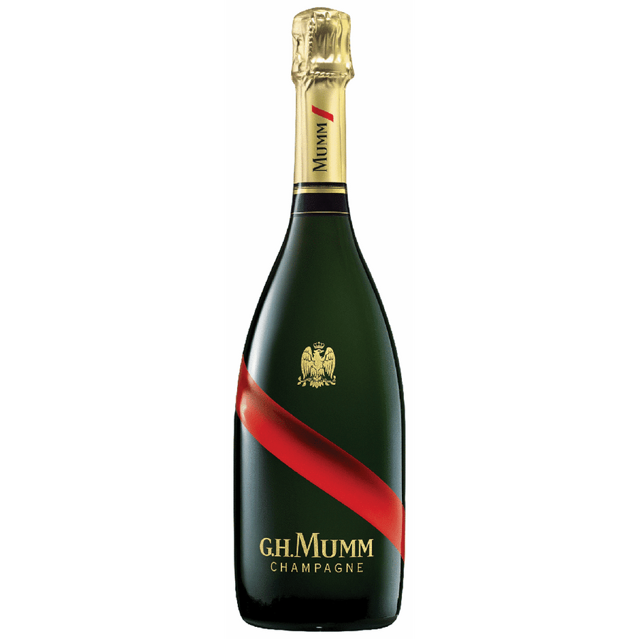 G H Mumm Grand Cordon Brut Champagne 750ML Front Bottle Label