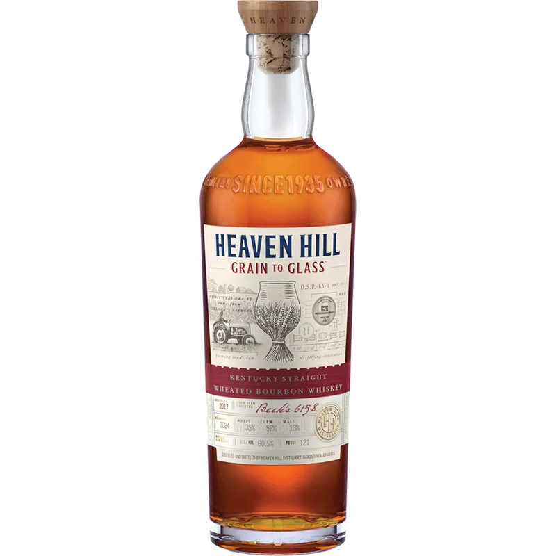 Heaven Hill Grain To Glass Kentucky Straight Wheated Bourbon