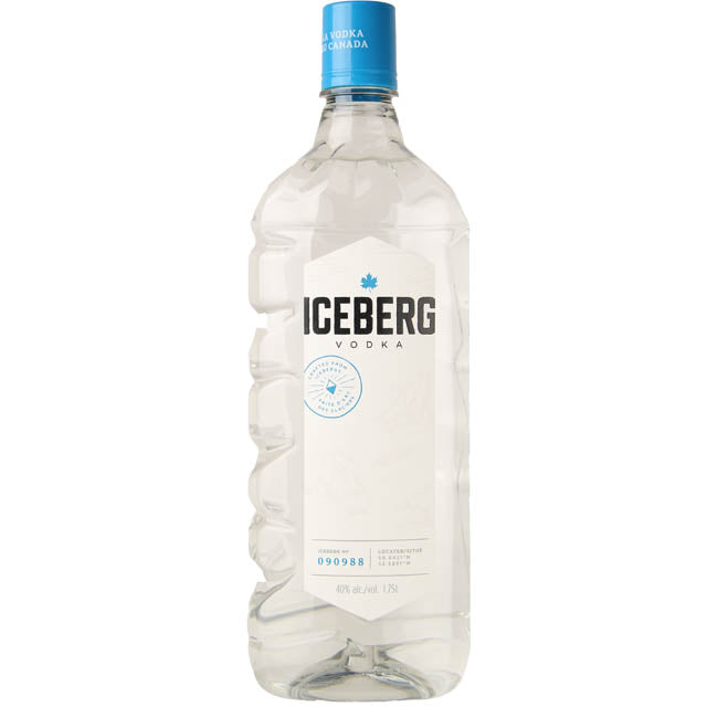 Iceberg Canadian Vodka 750ML Front Bottle Label