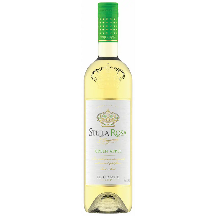 Stella Rosa Green Apple 750ML Front Bottle Label