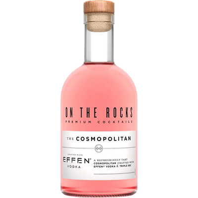 On The Rocks Cosmopolitan - Ready-to-Drink Cocktail bottle available at Buffalo House Liquor & Wines