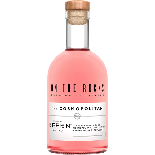 On The Rocks Cosmopolitan 750ML Front Bottle Label