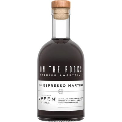 On The Rocks Espresso Martini - Ready-to-Drink Cocktail bottle available at Buffalo House Liquor & Wines