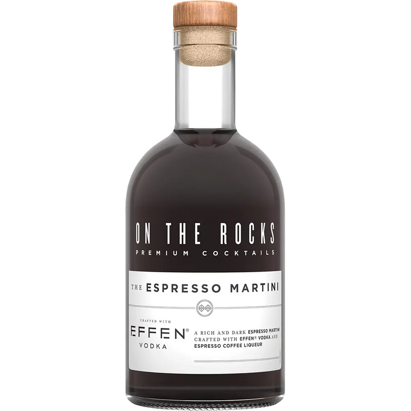 On The Rocks Espresso Martini - Ready-to-Drink Cocktail bottle available at Buffalo House Liquor & Wines