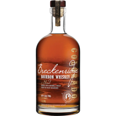 Breckenridge Bourbon Whiskey - Bourbon bottle available at Buffalo House Liquor & Wines