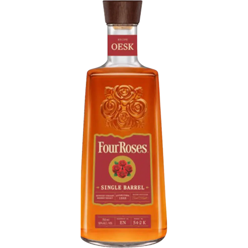 Four Roses Single Barrel OESK 750ML Front Bottle Label