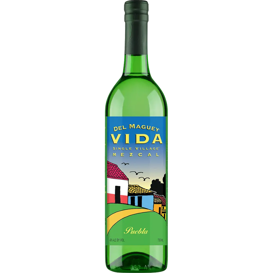Del Maguey Vida Puebla 750ML Front Bottle Label