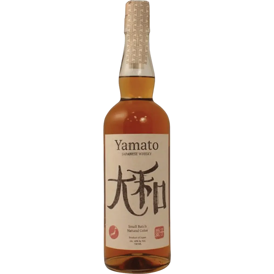 Yamato Small Batch Japanese Whisky 750ML Front Bottle Label