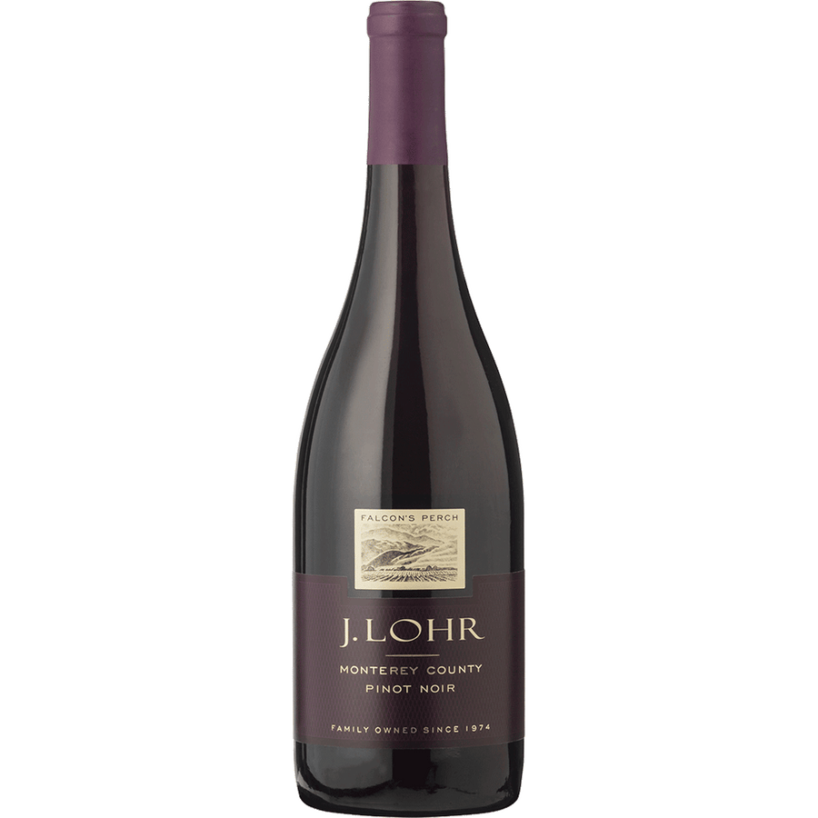 J. Lohr Pinot Noir 750ML Front Bottle Label