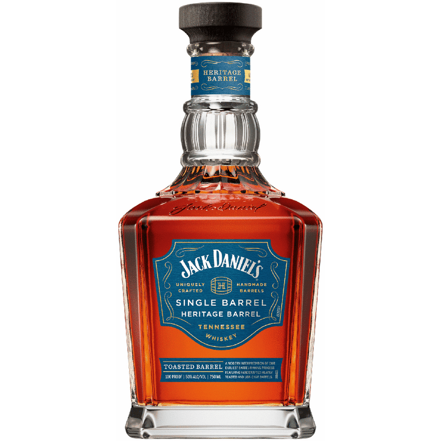 Jack Daniels Single Barrel Heritage Barrel 750ML Front Bottle Label