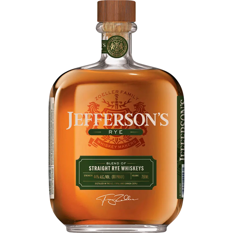 Jefferson's  Straight Rye Whiskey