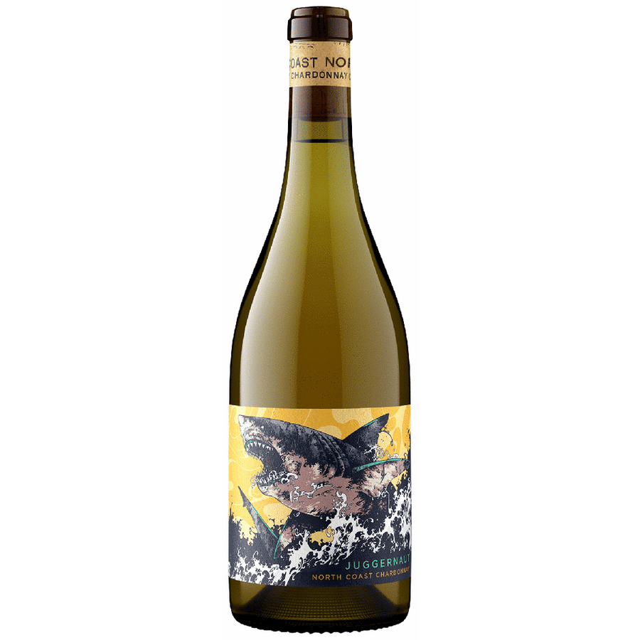 Juggernaut Chardonnay 750ML Front Bottle Label