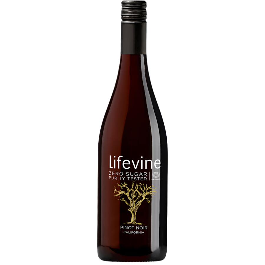 Lifevine Pinot Noir 750ML Front Bottle Label