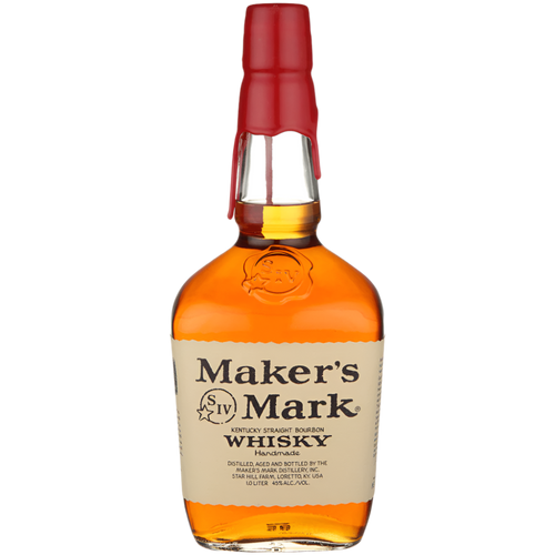 Maker's Mark Bourbon Whisky 1.75L Front Bottle Label