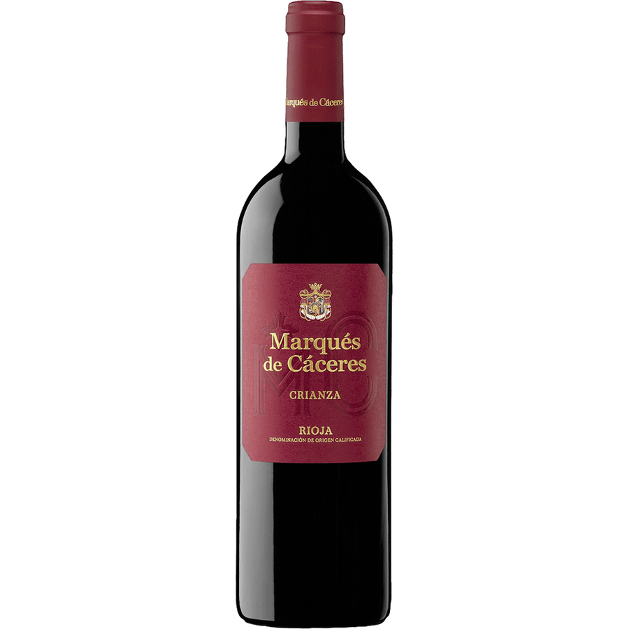 Marques de Caceres Rioja Crianza 750ML Front Bottle Label