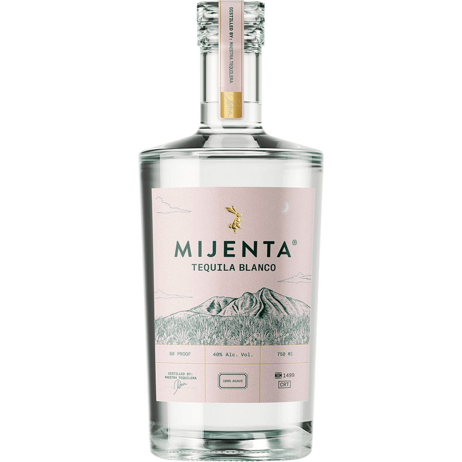 Mijenta Blanco Tequila 750ML Front Bottle Label