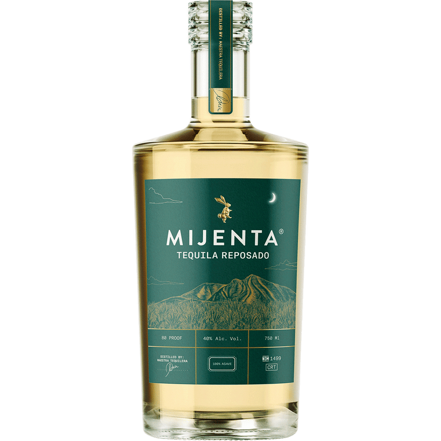 Mijenta Reposado Tequila 750ML Front Bottle Label