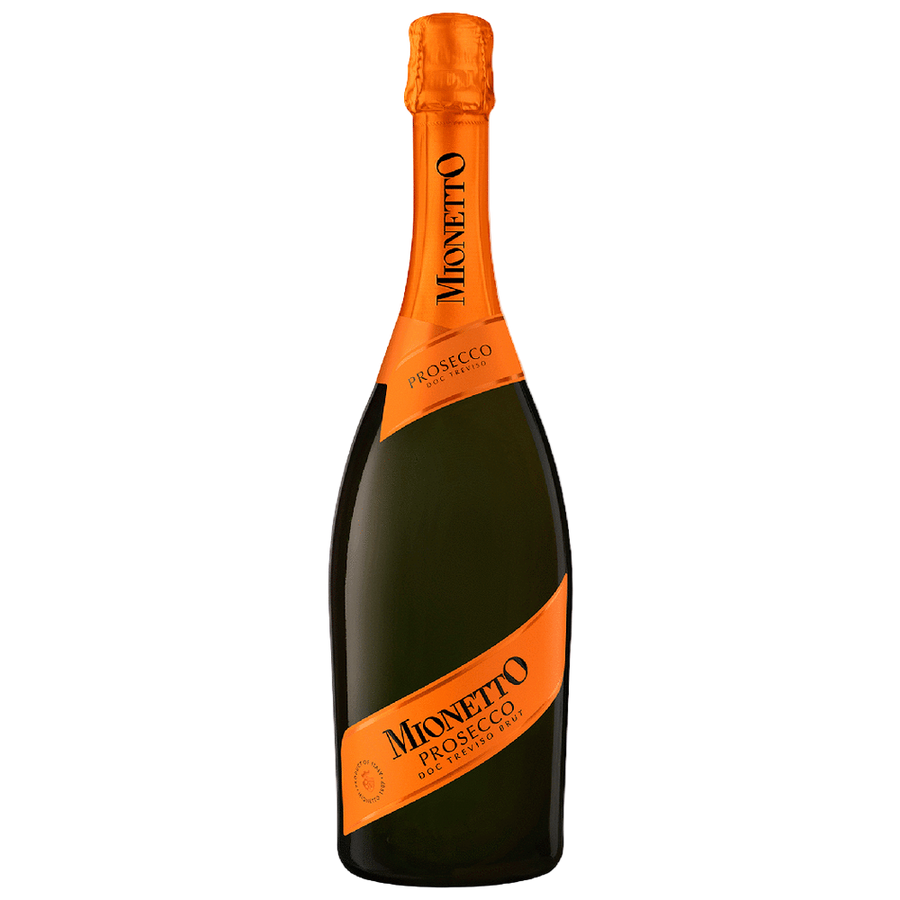 Mionetto Prosecco Brut 750ML Front Bottle Label
