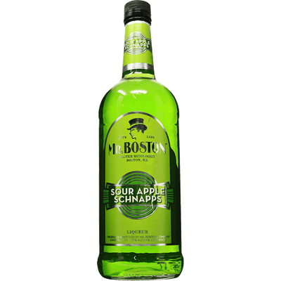 Image of Mr Boston Sour Apple Schnapps